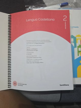 Cuaderno Lengua castellana, 2 Primaria, Proyect...