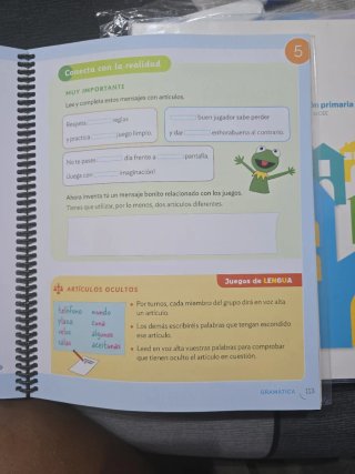Cuaderno Lengua castellana, 2 Primaria, Proyect...