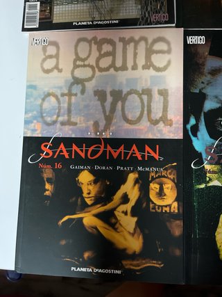 lote de comics SANDOMAN