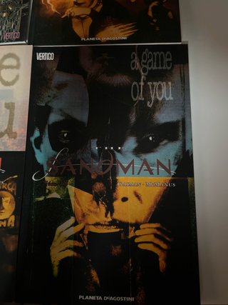 lote de comics SANDOMAN