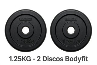 Set Discos Bodyfit Mancuernas 16.5KG
