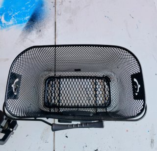 Canasta Bicicleta Mediana Negra
