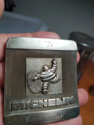 Placa Michelin 50 Aniversario