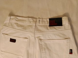 Bermudas Hombre Blancas Talla M