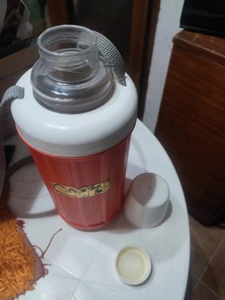 Borraccia vintage arancione 1L