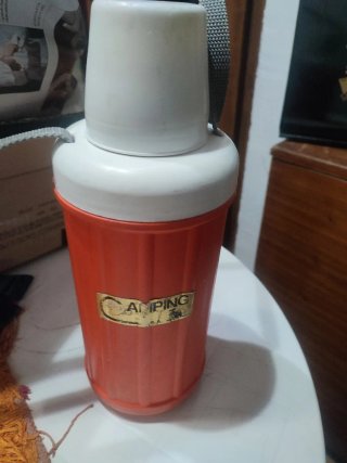 Borraccia vintage arancione 1L