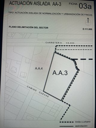 Parcela urbana para promoción residencial