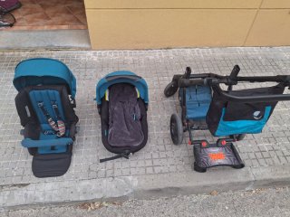 Cochecito Jane Muum con accesorios