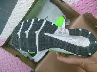 Zapatillas Asics Running Verde y Negro