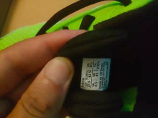 Zapatillas Asics Running Verde y Negro