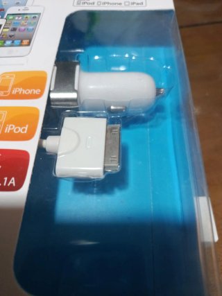 Cargador Coche USB All Ride 12V/24V iPhone iPod iP