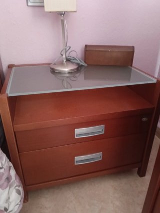 Cabecero de madera para cama de matrimonio