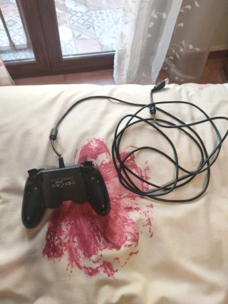 Mando PS4 @Play Azul con Cable