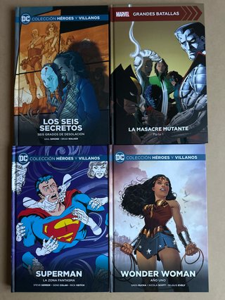Packs oferta 4 comics lote
