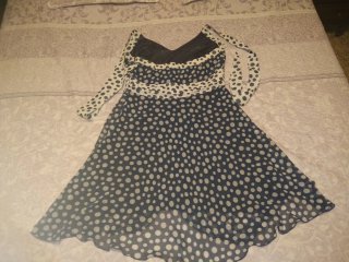 Vestido de lunares L'altamoda talla 42