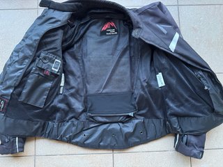 Chaqueta Moto Mujer Negra talla S
