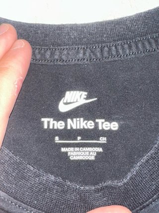 Camiseta Nike Negra Talla S