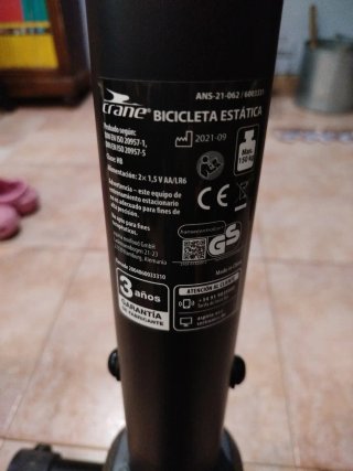 Bicicleta Estática Negra