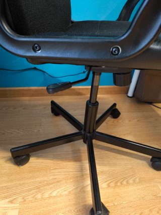Silla de escritorio negra