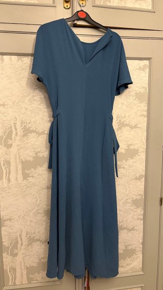 Vestido azul Zara