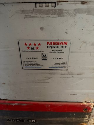 Carretilla elevadora Fiat OM