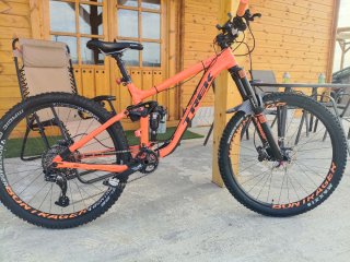 Bicicleta Montaña Trek Naranja