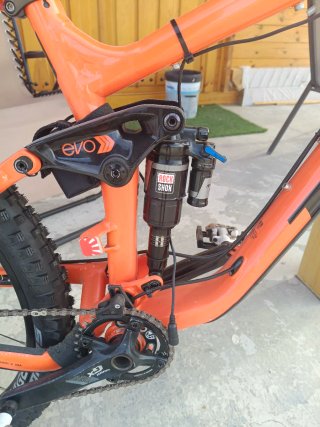Bicicleta Montaña Trek Naranja