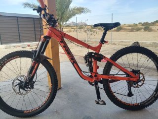 Bicicleta Montaña Trek Naranja