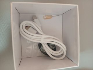 Mini cellulare pieghevole blu