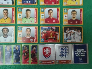 Lote cromos fútbol UEFA Euro 2020 Panini