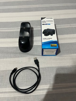 Cargador Doble PS4 Echtpower