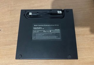 Grabadora DVD/CD Externa USB-C + Lector SD