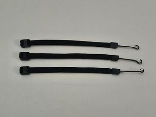 3 Correas Wii Nintendo Negras