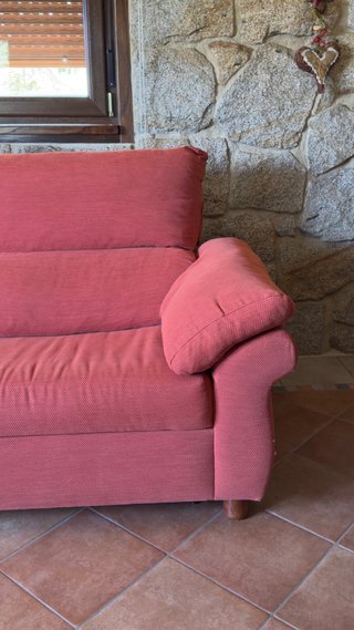 Sofá Cama naranja Tela