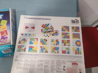 Lote juegos infantiles Camelot Jr y Fantacolor