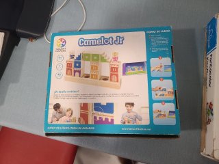 Lote juegos infantiles Camelot Jr y Fantacolor
