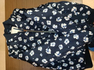 Chaqueta Springfield floral azul -10% hasta 25/08