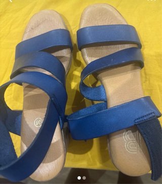 Sandalias azules mujer talla 36