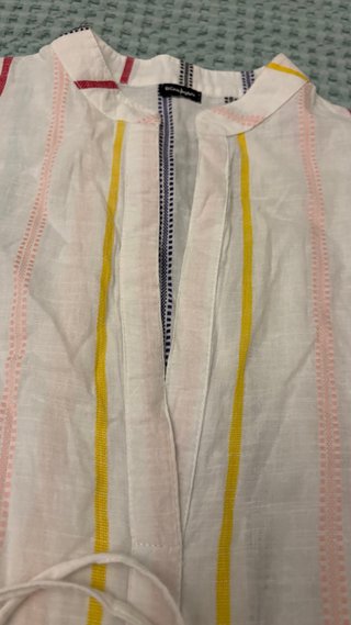 Kaftán abierto multicolor talla única