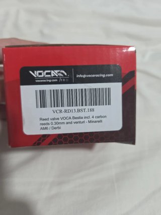 Caja de láminas Voca Bestia AM6 / Derbi