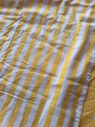 Funda Nórdico Poliéster Amarillo Lunares
