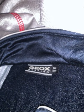 Tuta ragazzo GEOX blu con zip