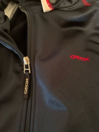 Tuta ragazzo GEOX blu con zip