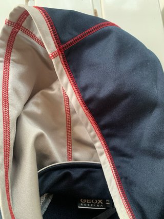 Tuta ragazzo GEOX blu con zip