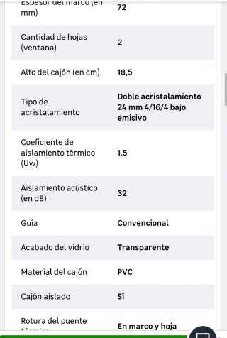 Ventana PVC Oscilobatiente 1.40x1.20