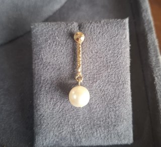 Set collana e orecchini perle classici