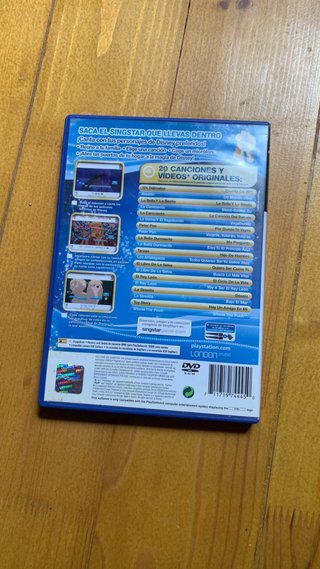 Singstar Canciones Disney PS2