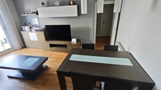 Conjunto mesa y sillas roble