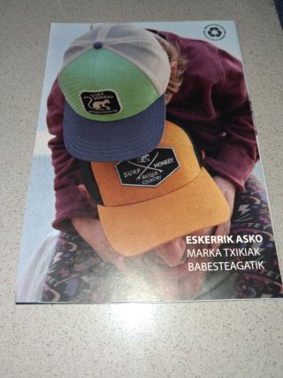 Gorra Surf Monkey Azul y Gris