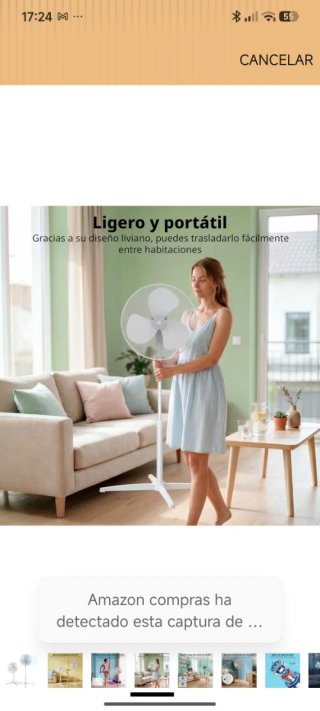 Ventilador de pie blanco. Nuevo nunca usado.